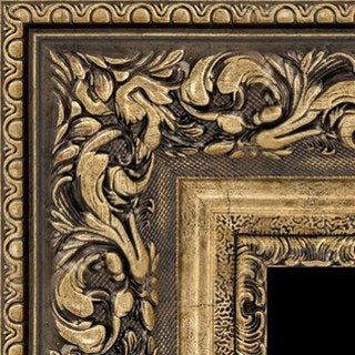Antique Gold frame corner
