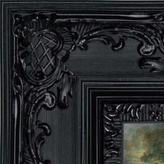 Regency Gloss Black frame corner