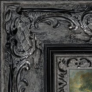 Regency Charcoal frame corner